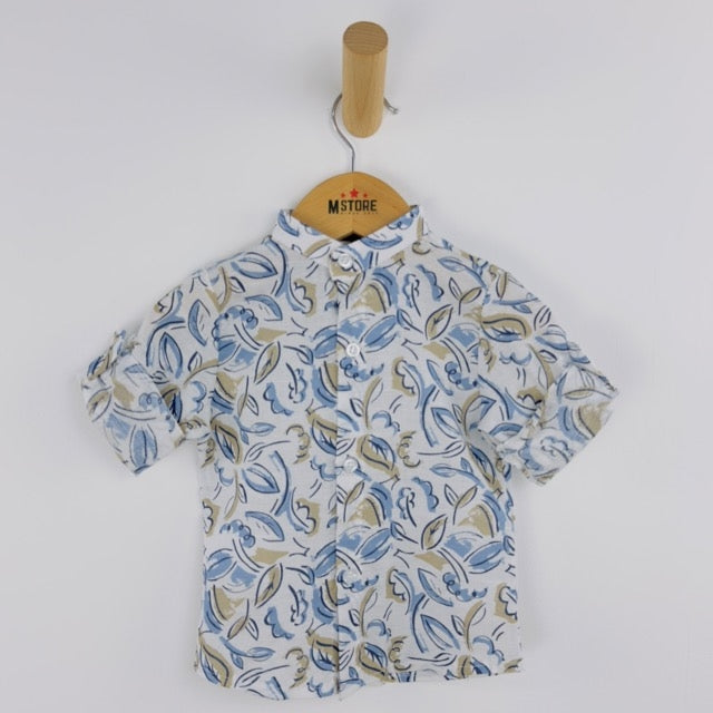 Pierre Cardin Leinenhemd für Neugeborene